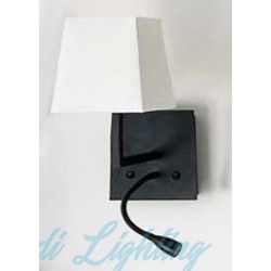 Modi Lighting Siyah Aplik Beyaz Şapkalı Mod-4494-1bsy