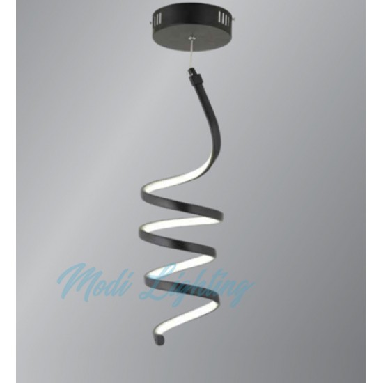 Modi Lighting Snake Siyah Led Avize Md036