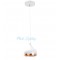 Modi Lighting Tekli Beyaz Damla Sarkıt Avize Mod-Av-4481-1bb