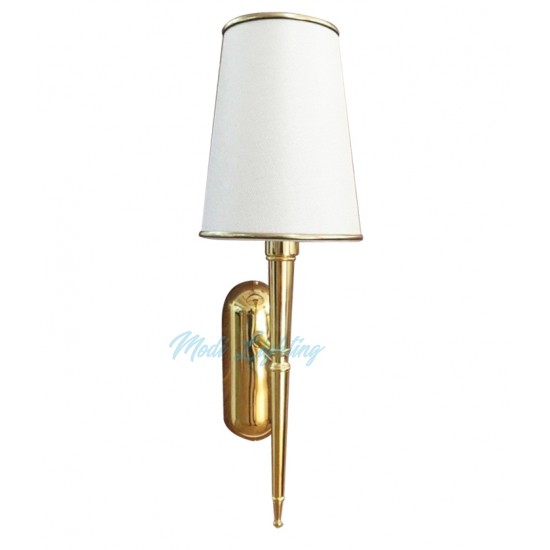 Modi Lighting Tekli Konik Şapkalı Gold Beyaz Modern Aplik Mod-Ap4403-1gb