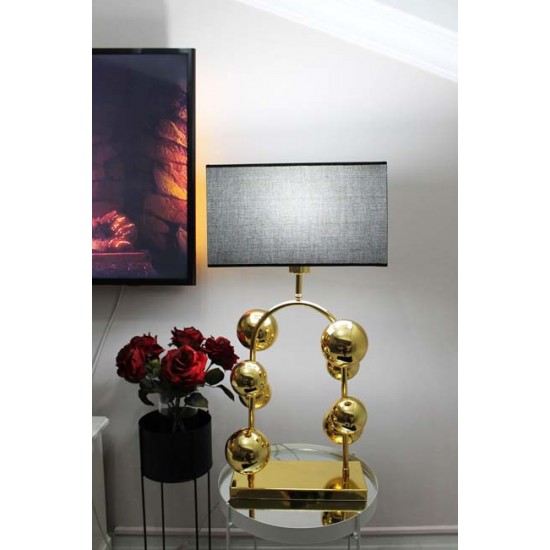 Modi Lighting Uzay Dizayn Gold Masa Lambası Md-Clk014-Gd