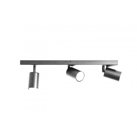 Modi Lighting 3lü Gri Boyalı Gu10 Spot Armatür Avize Mod-Ar-4683-3gr