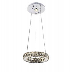 Modi Lighting 25cm Krom Halka LED Avize Mod-Av-4722-1k-Hlka