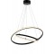 Modi Lighting 2li 40cm 50cm Siyah Halka Led Avize Mod-Av-4721-2bsy-Hlka