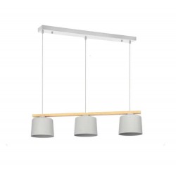 Modi Lighting 3lü Beyaz Boyalı Sirali Sarkıt Avize Mod-Av-4717-Byz-Sirali