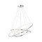 Modi Lighting 3lü Krom 30cm 40cm 50cm Beyaz Halka Avize Mod-Av-4721-3k-Hlka