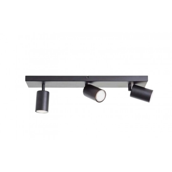 Modi Lighting 3lü Siyah Boyalı Gu10 Spot Armatür Avize Mod-Ar-4683-3bsy