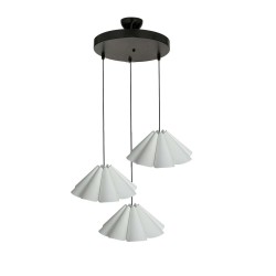 Modi Lighting 3lü Siyah Boyalı Sarkıt Avize Mod-Av-4701-1bys