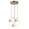 Modi Lighting 4lü Eskitme Beton Dokulu İskandinav Sarkıt Avize Mod-Av-4695-4es