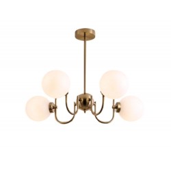 Modi Lighting 4lü Eskitme Beyaz Sarkıt Avize Mod-Av-4659-4es