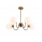 Modi Lighting 4lü Eskitme Beyaz Sarkıt Avize Mod-Av-4659-4es