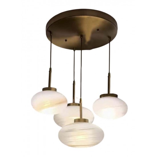 Modi Lighting 4lü Eskitme Kaplama Sarkıt Avize Mod-Av-4711-4es
