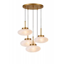Modi Lighting 4lü Gold Kaplama Sarkıt Avize Mod-Av-4711-4s