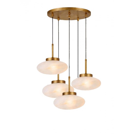 Modi Lighting 4lü Gold Kaplama Sarkıt Avize Mod-Av-4711-4s