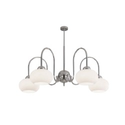 Modi Lighting 4lü Krom Beyaz Sarkıt Avize Mod-Av-4657-4k