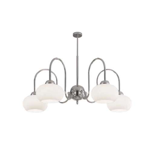 Modi Lighting 4lü Krom Beyaz Sarkıt Avize Mod-Av-4657-4k