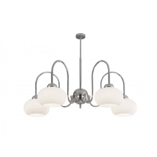 Modi Lighting 4lü Krom Beyaz Sarkıt Avize Mod-Av-4657-4k