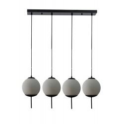 Modi Lighting 4lü Siyah Boyalı Sirali Sarkıt Avize Mod-Av-4697-4bsy-S