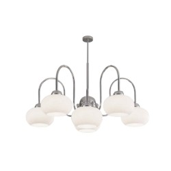 Modi Lighting 6li Krom Beyaz Sarkıt Avize Mod-Av-4657-6k