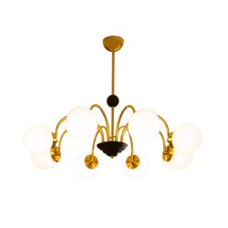 Modi Lighting 8li Eskitme Beyaz Sarkıt Avize Mod-Av-4663-8bsy-S