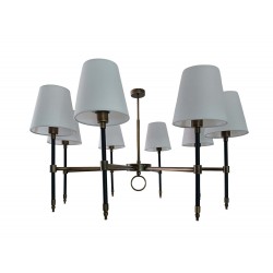 Modi Lighting 8li Siyah Eskitme Krem Sapkali Mod-Av-4696-8bsy-Es