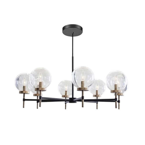 Modi Lighting 8li Siyah Eskitme Sarkıt Avize Mod-Av-4667-8bsy-Es