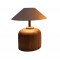 Modi Lighting Ahşap Govde Metal Sapkali Masa Lambası Mod-Ml-4679-1ahs-Mt