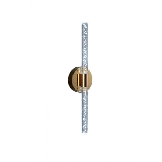 Modi Lighting Akrilik Tekli Gold Yuvarlak Beyaz İsıkli Modern LED Aplik Mod-AP-4690-1S-BYZ