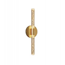 Modi Lighting Akrilik Tekli Gold Yuvarlak Sarı Işıklı Modern LED Aplik Mod-AP-4690-1S-SR