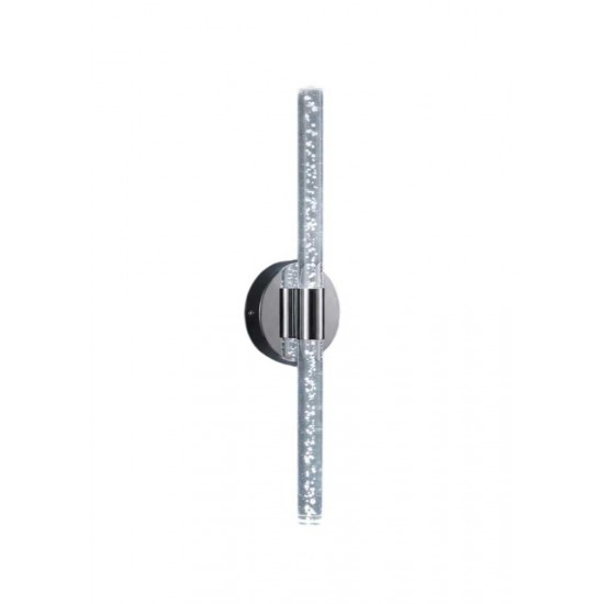 Modi Lighting Akrilik Tekli Krom Yuvarlak Beyaz İsıkli Modern LED Aplik Mod-AP-4690-1K-BYZ