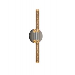 Modi Lighting Akrilik Tekli Krom Yuvarlak Sarı Işıklı Modern LED Aplik Mod-AP-4690-1K-SR