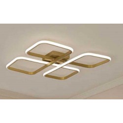 Modi Lighting Beskitme Boyalı Kare LED Armatür Avize Mod-Ar-4704-Eb