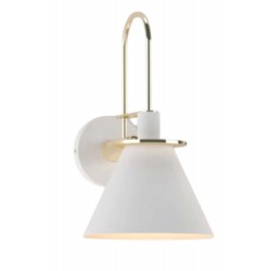 Modi Lighting Beyaz Gold Detaylı Aplik Mod-Ap-4680-1byz-S