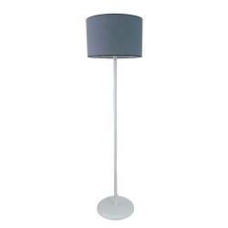 Modi Lighting Beyaz Govde Gri Sapkali Lambader Mod-Lm-4705-1byz