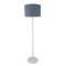 Modi Lighting Beyaz Govde Gri Sapkali Lambader Mod-Lm-4705-1byz