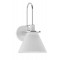 Modi Lighting Beyaz Krom Detaylı Aplik Mod-Ap-4680-1byz-K
