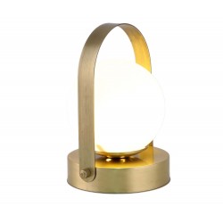 Modi Lighting Eskitme Beyaz Sarkıt Avize Masa Lambası Mod-Ap-4668-1es
