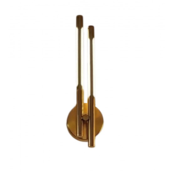 Modi Lighting Eskitme Boyalı 2li Boru Aplik LED Aplik Mod-Ap-4686-2eb