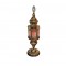 Modi Lighting Eskitme Mavi Pembe Yıldız Osmanlı Masa Lambasi Mod ML-4466-1ES-MV-M2