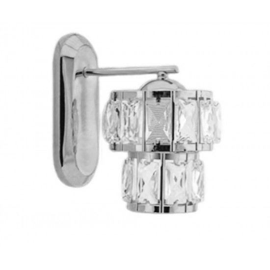 Modi Lighting Kristalli Krom Aplik Mod-Ap-4728-1k