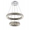 Modi Lighting Krom Halka Led Avize 30cm 50cm Mod-Av-4722-2hlka