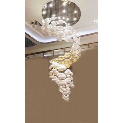 Modi Lighting Krom Kaplama Otel Lobi Restarurant Kafe Sarkıt Avize Mod-Av-4725-Byz-Ds-02