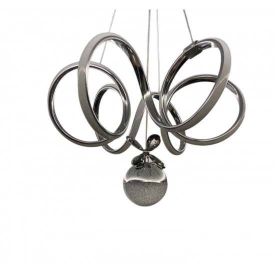 Modi Lighting Krom Kaplama Toplu Sarkıt Avize Mod-Av-4684-1k-Led