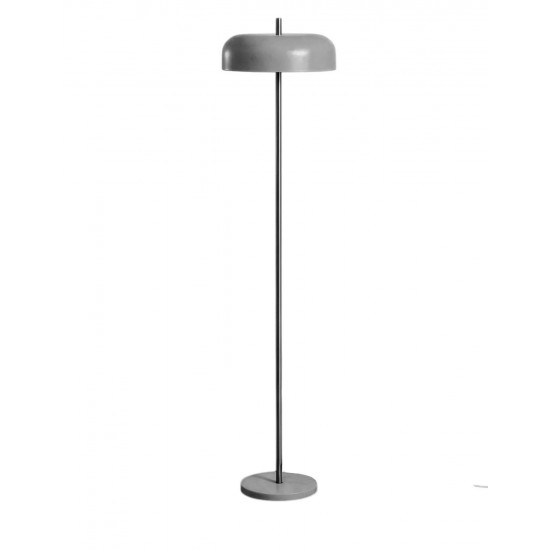 Modi Lighting Krom Mantar Metal Sapkali Gri Lambader Mod-Lm-4694-1gr