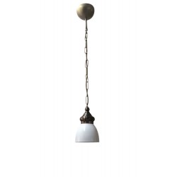 Modi Lighting Osmanlı Eskitme Detaylı Beyaz Sarkıt Avize Mod-Av-4666-1bzy