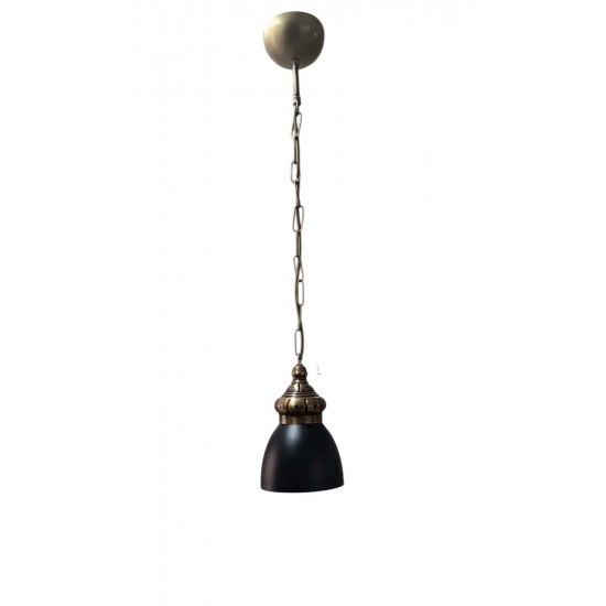Modi Lighting Osmanlı Eskitme Detaylı Siyah Sarkıt Avize Mod-Av-4666-1bsy