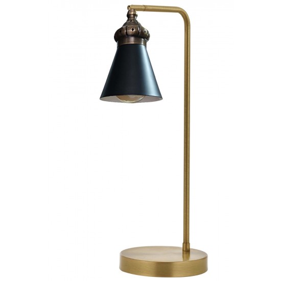 Modi Lighting Osmanlı Siyah Eskitme Detaylı Masa Lambası Mod-Ml-4665-1bsy-02