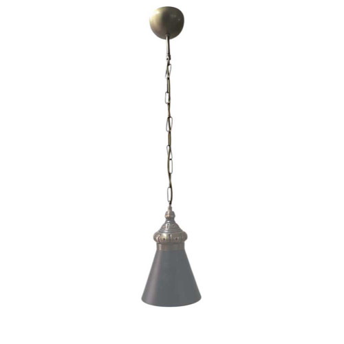 Modi Lighting Osmanlı Teklii Siyah Eskitme Detaylı Sarkıt Avize Mod-Av-4665-1bsy