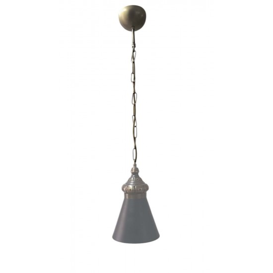 Modi Lighting Osmanlı Teklii Siyah Eskitme Detaylı Sarkıt Avize Mod-Av-4665-1bsy