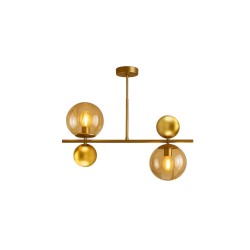 Modi Lighting Sarı Toplu 2li Avize Mod-Av-4670-2s